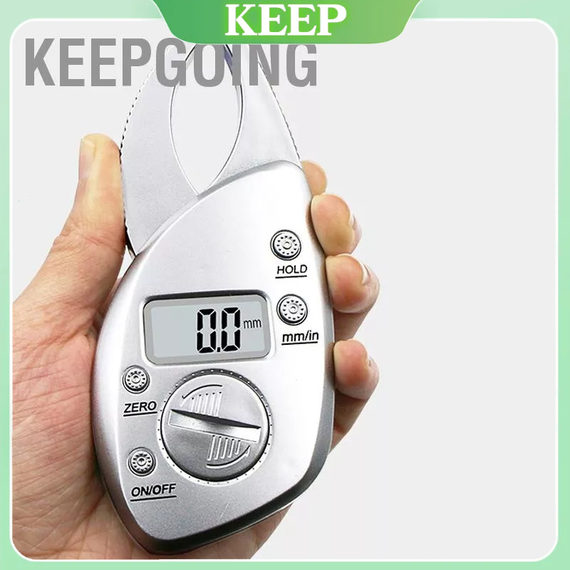 Skin Fat Caliper Di động nhẹ Tay cầm thoải mái Đo chính xác Digital