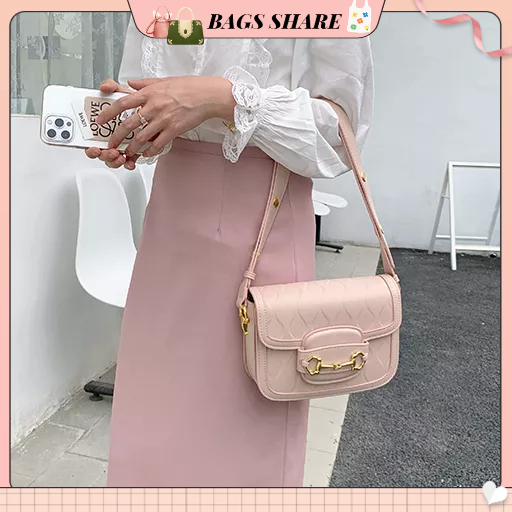 Túi Đeo Vai Nữ Da PU Họa Tiết Sóng Mềm Thời Trang Túi Sát Nách Nữ Cho Văn Phòng Mua Sắm Du Lịch