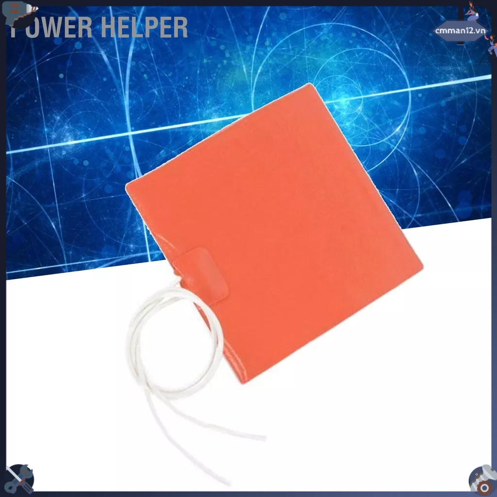 Power Helper Bảng điều khiển sưởi ấm bằng cao su silicon Đồng nhất Nhiệt độ không đổi Tiết kiệm năng lượng 12V 12W