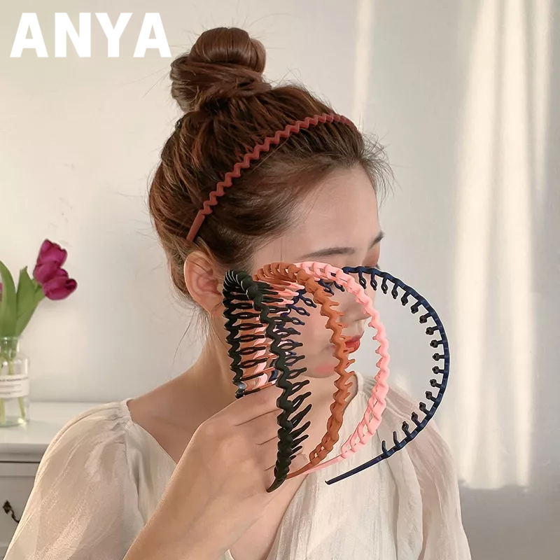 5pcs Băng Đô Cài Tóc Chống Trượt Màu Kẹo Thời Trang 2023