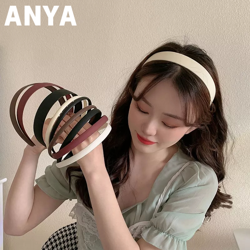 5pcs Băng Đô Cài Tóc Chống Trượt Màu Kẹo Thời Trang 2023