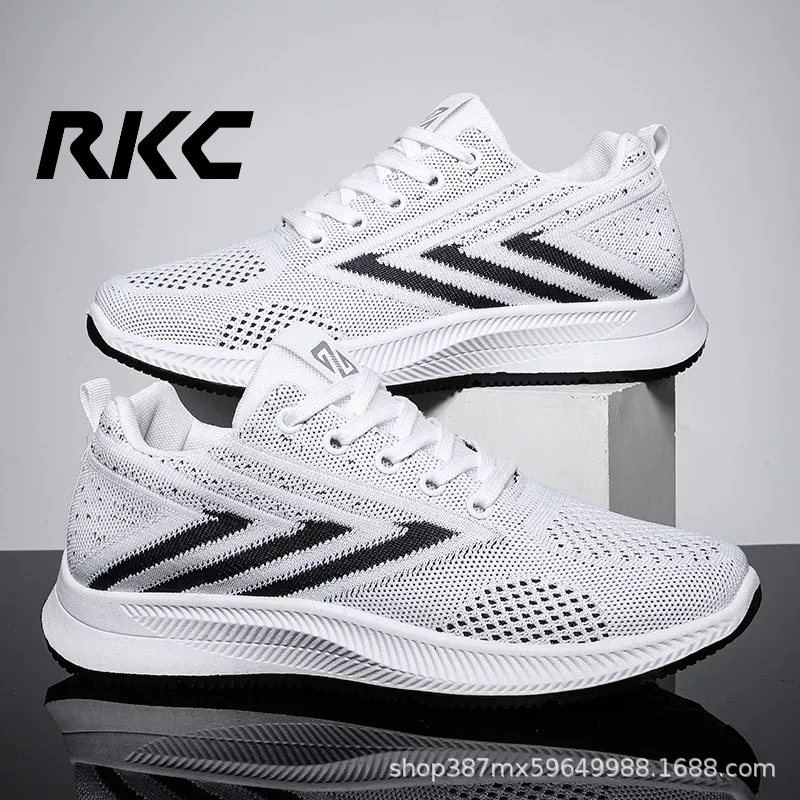🔥Còn hàng🔥Giày chạy bộ nam thông thường thoáng khí Lưới Giày chạy bộ nhẹ trên cùng Giày thể thao bọc mềm hàng đầu RKC319 | BigBuy360 - bigbuy360.vn