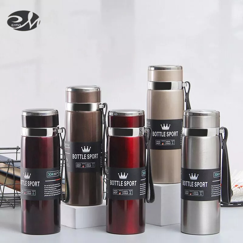 Ermo Bình Nước Giữ Nhiệt Cao Cấp 36 Ngăn Bằng Thép Không Gỉ