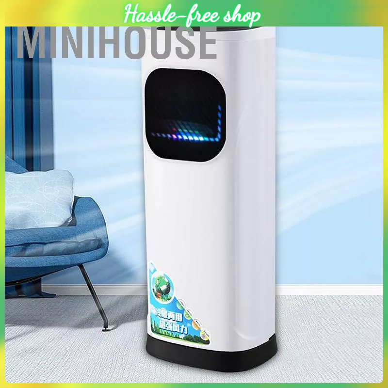 Quạt Điều Hòa Hơi Nước Làm Mát Sưởi Ấm Điều Hòa Không Khí Tạo Ẩm Thanh Lọc Có Khiển Từ Xa Cho Phòng Khách Phích Cắm CN