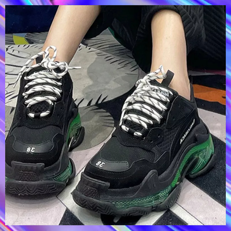 Giày Sneaker Đế Dày Có Đệm Khí 122 Thời Trang Cho Nam Và Nữ