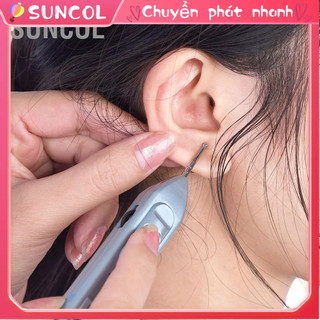 Máy dò điểm nhĩ tai Bút phát hiện tự động Cảnh báo âm thanh Bấm huyệt SUNCOL