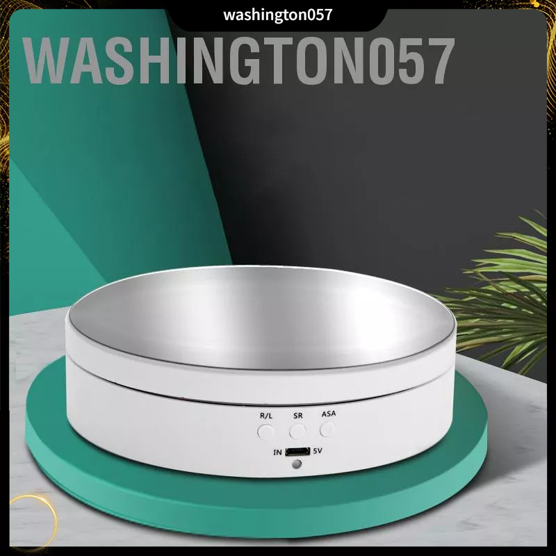 Washington057 Đế trưng bày xoay Điện 3 mức tốc độ Bàn 360 cho trang sức Video ngắn