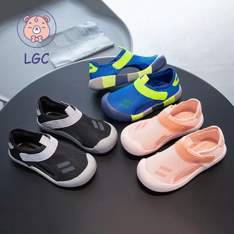 Giày Sandal Thể Thao Phối Lưới Phong Cách Mới 2022 Cho Bé Gái