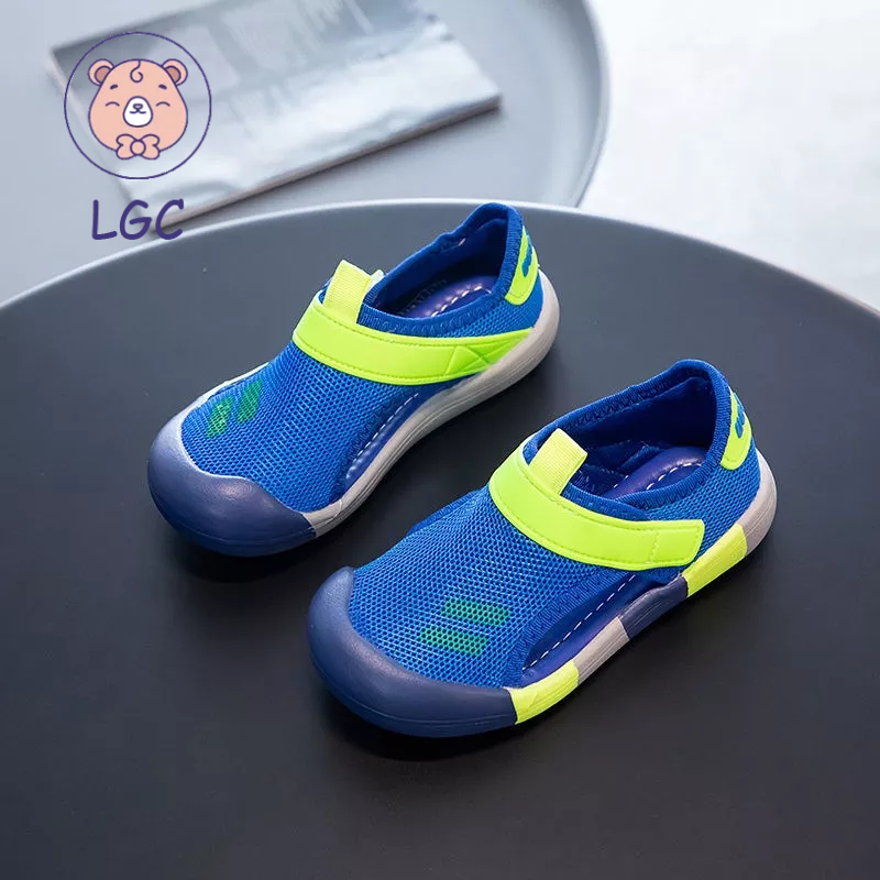 Giày Sandal Thể Thao Phối Lưới Phong Cách Mới 2022 Cho Bé Gái