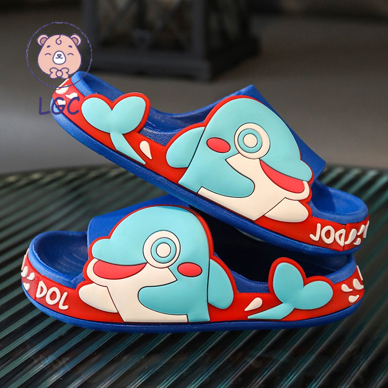 Dép Đi Trong Nhà Tắm Chống Trượt Họa Tiết Hoạt Hình Dễ Thương Cho Bé