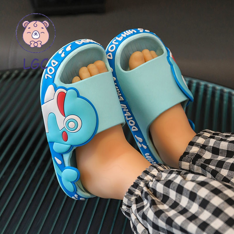 Dép Đi Trong Nhà Tắm Chống Trượt Họa Tiết Hoạt Hình Dễ Thương Cho Bé