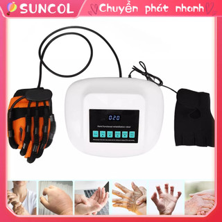 Suncol máy tập phục hồi chức năng ngón tay bằng khí nén trái gương găng phải orthosis cho đột quỵ phích cắm us 110‑240v