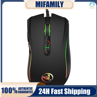 Mới chuột gaming hxsj a869 quang học có dây, 7 nút bấm, 3200dpi