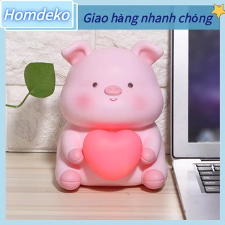 Lợn đất heo đất ống heo tiết kiệm tiền Heo Đất Tiết Kiệm Tiền Hoạt Hình Dễ Thương Trang Trí Nhà cửa Quà Tặng Homdeko B.