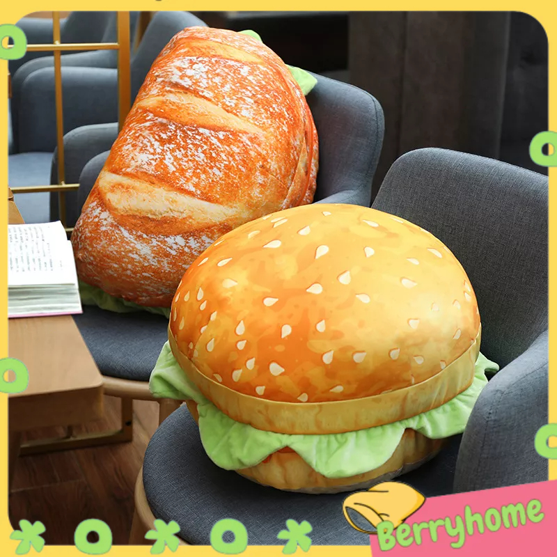 Hamburger Ném Gối Đa Năng Sang Trọng Và Bông PP Lưng Cho Lễ Tình Nhân Sinh Nhật Quà Tặng BerryHome~
