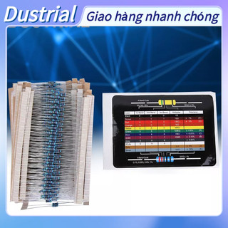 600 cái lô 1/4w bộ điện trở màng kim loại 1% 10ω-1m 30 giá trị các mỗi cái 20 dustrial j.