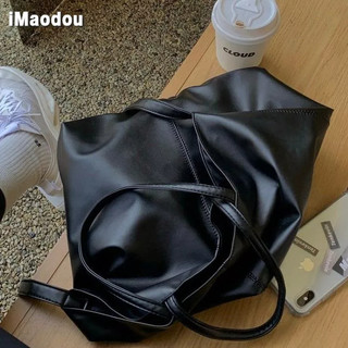 IMAODOU Túi xách  tích hợp túi đeo vai da pu sức chứa lớn sành điệu cho nữ