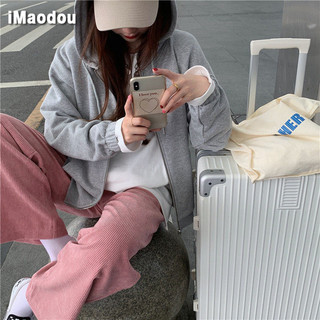 IMAODOU Quần ống rộng Lưng Cao Thời Trang Cho Nữ
