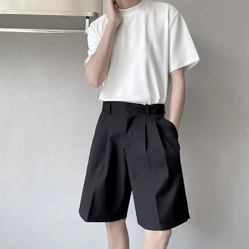 Quần Short Ống Rộng Phong Cách Anh Quốc Thời Trang Mùa Hè Cho Nam