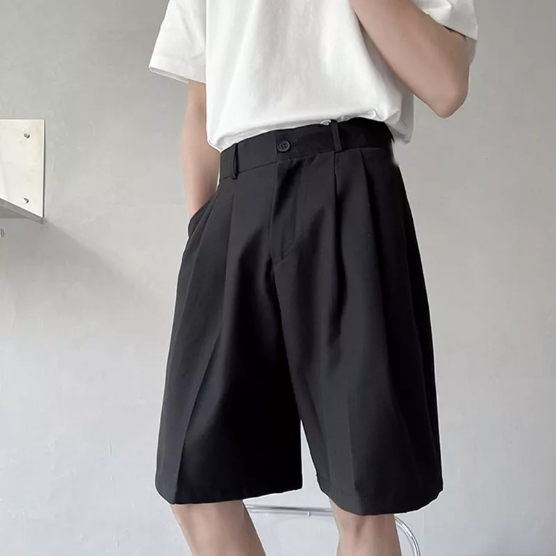 Quần Short Ống Rộng Phong Cách Anh Quốc Thời Trang Mùa Hè Cho Nam