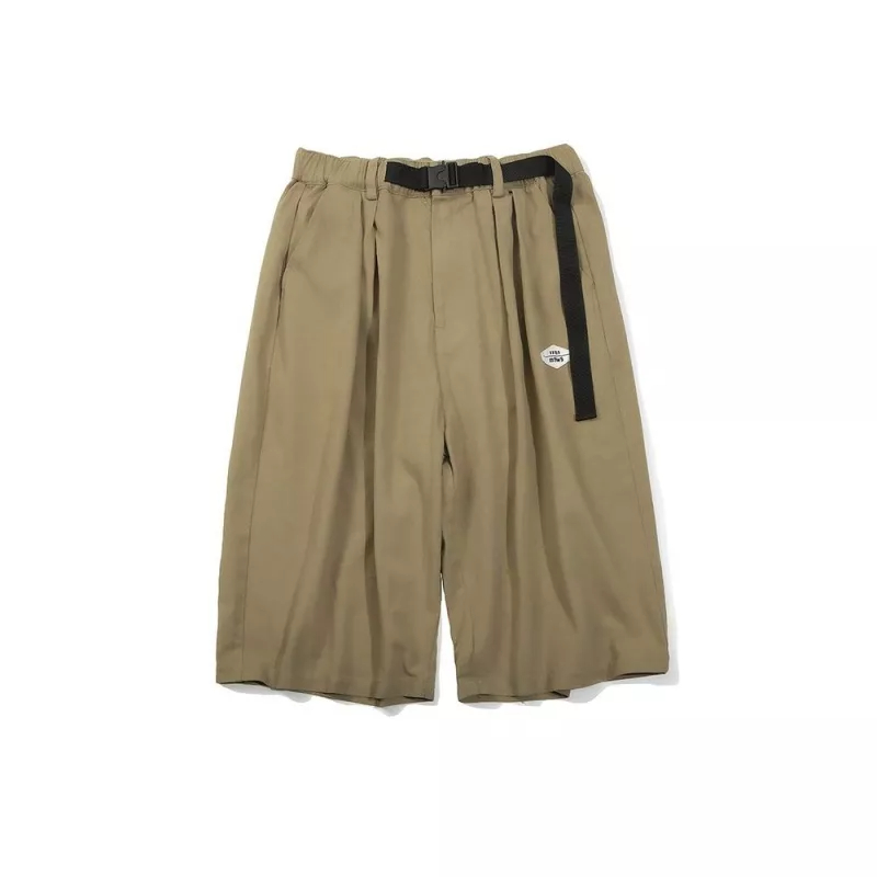 Quần Short Dáng Rộng Phong Cách Đường Phố Mỹ Thời Trang Mùa Hè Cho Nam 7 Tấc