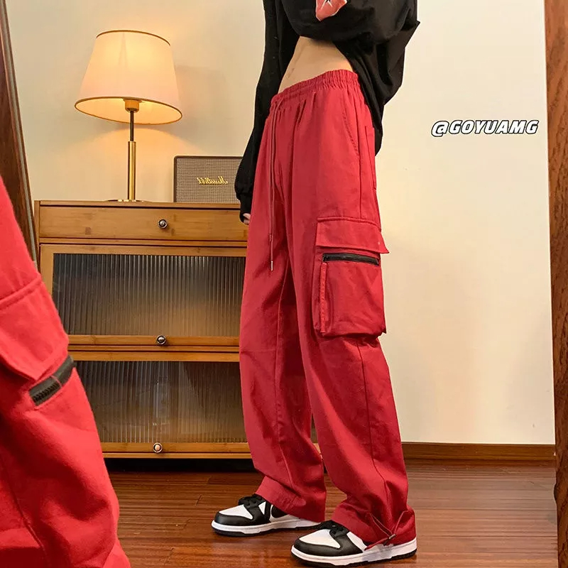 Quần Dài Ống Rộng Phong Cách Nhật Bản Dành Cho Cả Nam Và Nữ