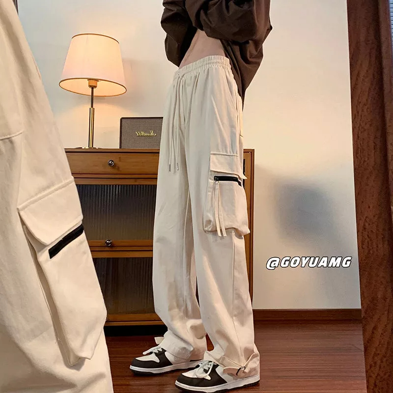 Quần Dài Ống Rộng Phong Cách Nhật Bản Dành Cho Cả Nam Và Nữ
