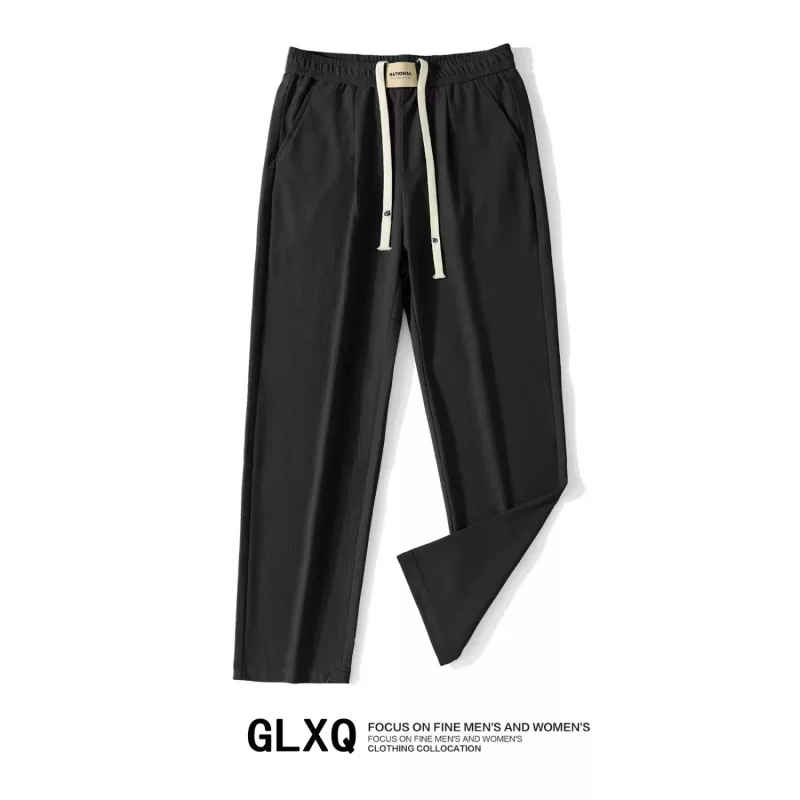 Quần Dài Ống Rộng Mỏng Mùa Hè Phong Cách Mới 2023 Cho Nam