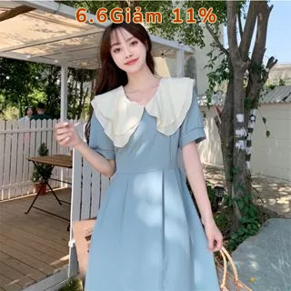 Áo Dài Nữ Tay Ngắn Ngọt Ngào Thời Trang Mùa Hè Cho Du Lịch Hàng Ngày