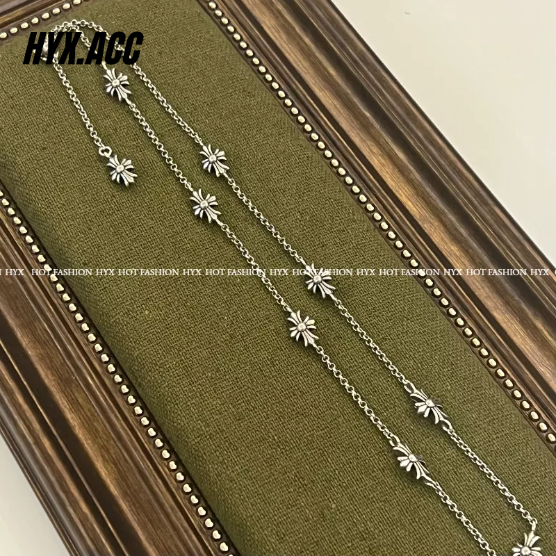 Vòng cổ Bạc Mặt Thánh Giá Có Thể Điều Chỉnh Kích Cỡ Dành Cho Nữ