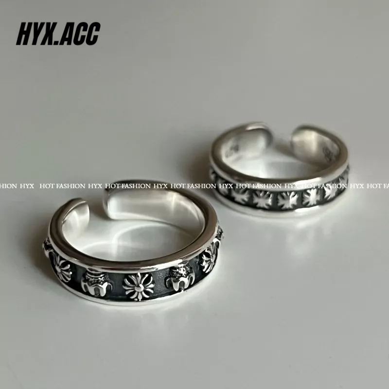 Nhẫn Hở Hình Thánh Giá Phong Cách Cổ Điển Thanh Lịch Dành Cho Nữ