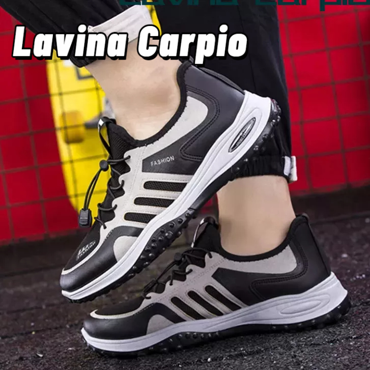Giày thể thao LAVINA CARPIO thiết kế thoáng khí kiểu dáng đơn giản thời trang dành cho nam