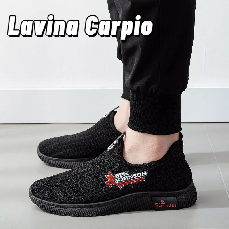 Giày Thể Thao Lavina Carpio Thiết Kế Đơn Giản Siêu Nhẹ Thoáng Khí Thời Trang Cho Nam