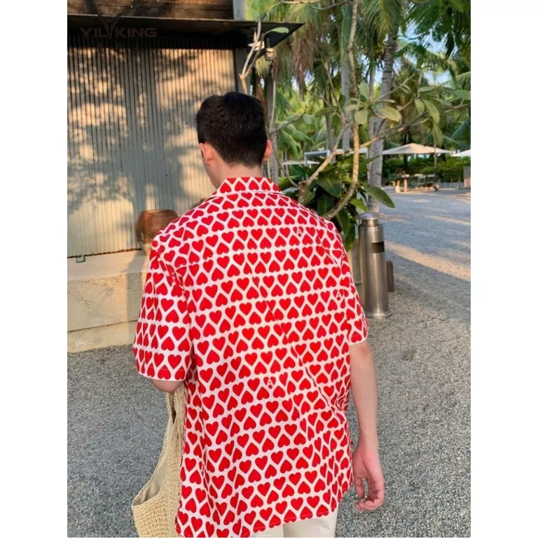 Áo Sơ Mi Tay Ngắn Phong Cách Hàn Quốc Sang Trọng Thời Trang Mùa Hè 2023 Cho Nam