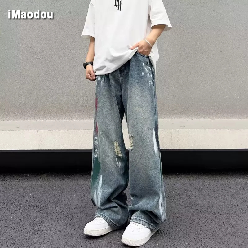 Quần Jeans Dài Có Khóa Kéo Phong Cách Nhật Bản Thời Trang Mùa Hè Hàng Ngày Mới Cho Nam