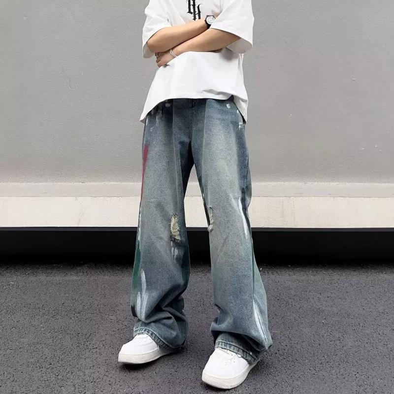 Quần Jeans Dài Có Khóa Kéo Phong Cách Nhật Bản Thời Trang Mùa Hè Hàng Ngày Mới Cho Nam