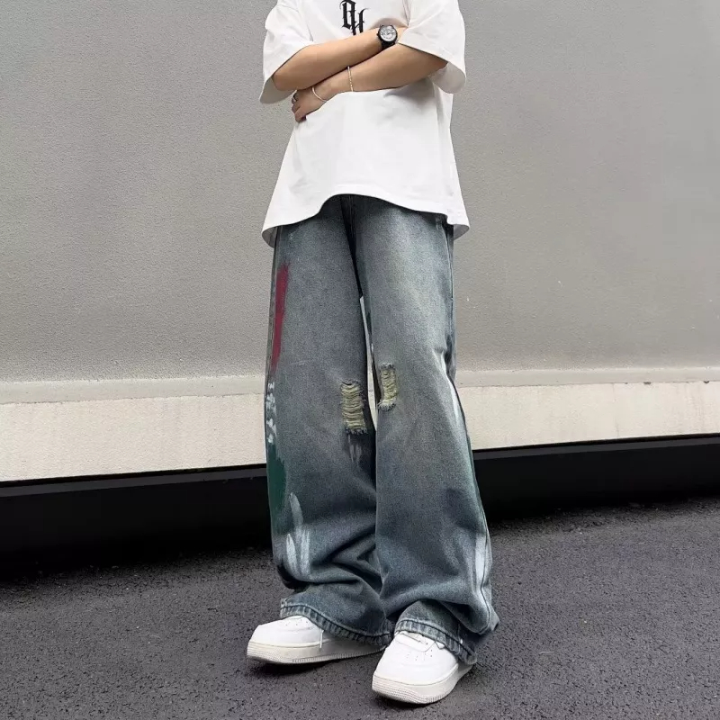 Quần Jeans Dài Có Khóa Kéo Phong Cách Nhật Bản Thời Trang Mùa Hè Hàng Ngày Mới Cho Nam