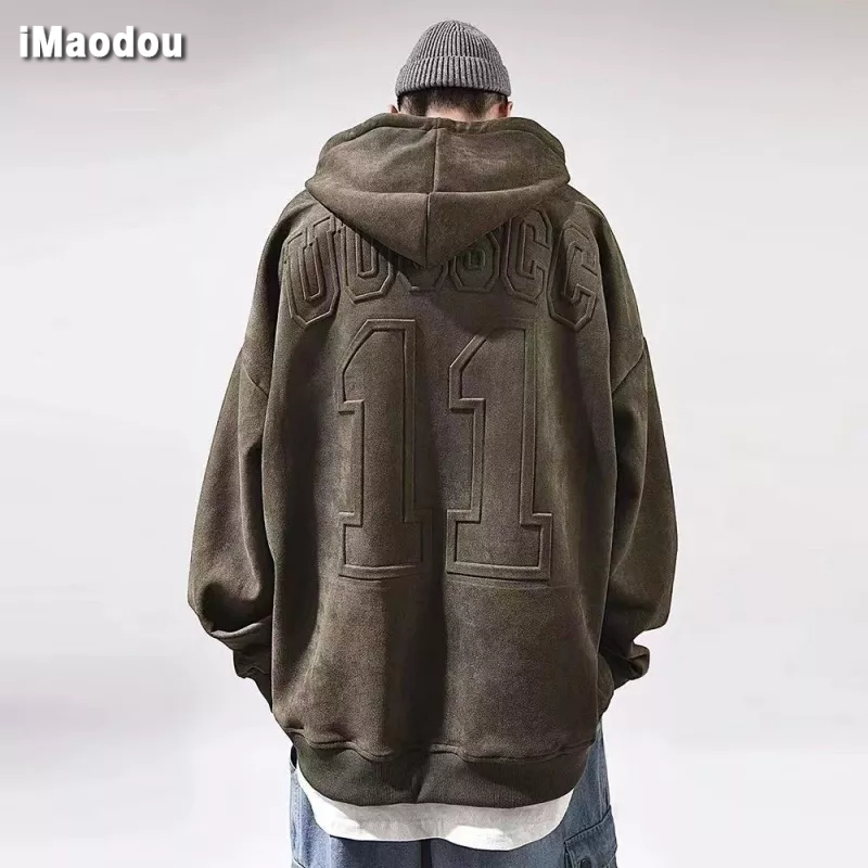 Áo Khoác Hoodie Phong Cách Đường Phố Mỹ Cá Tính Cho Nam Nữ