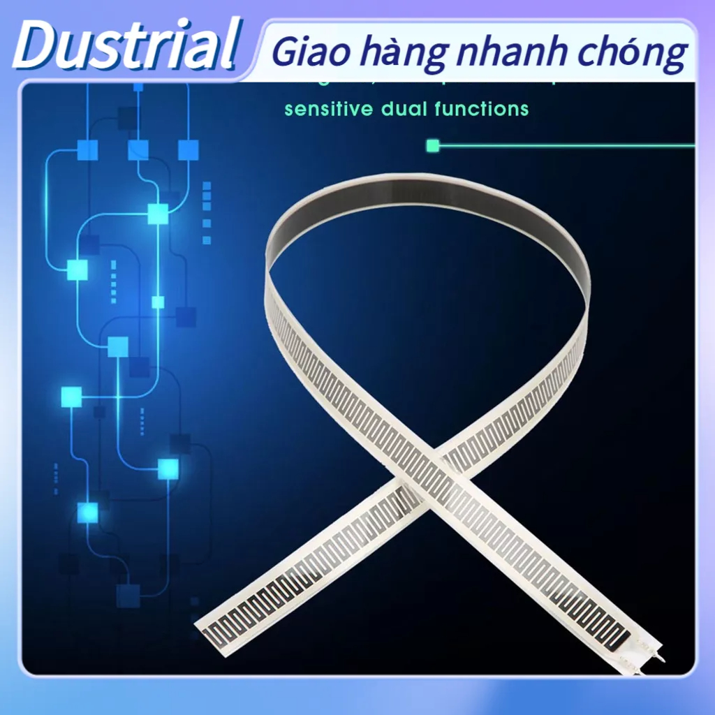 SF15-600 Cảm biến lực cảm áp suất màng mỏng loại kháng 10kg Dustrial J.
