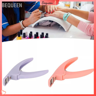 Bequeen Có hàng sẵn Acrylic Cắt Móng Tay Chuyên Nghiệp Thép Không Gỉ Đầu Giả Dụng Cụ Làm