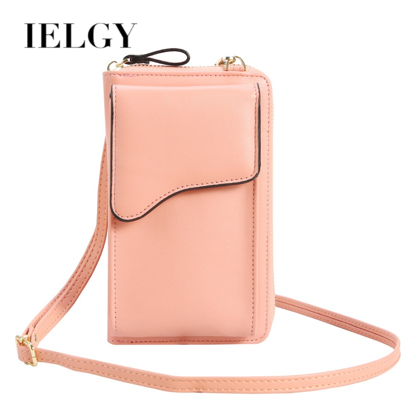 Túi Đựng Điện Thoại Màu Trơn Dáng Dài Phong Cách Hàn Quốc Thời Trang Cho Nữ