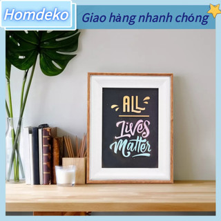 Khung ảnh để bàn - khung hình để bàn kèm chân đế homdeko j.