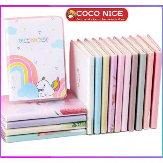 Sổ Tay Bìa Nhựa Dày Mini Dễ Thương Dành Cho Học Sinh