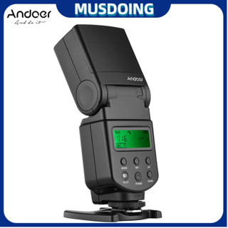 Đèn flash Andoer GN40 có thể điều chỉnh kèm chân đỡ dành cho máy ảnh Canon Nikon Olympus Pentax DSLR chất lượng cao