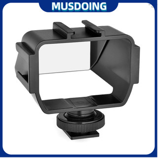 Màn hình gương lật Andoer ngàm 3 cold shoe gắn LED mini Sony A6000/ A6300/ A6500/ A72 Series/ A73 Nikon Z6/ Z7S