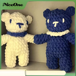 NiceOne  Bộ Gấu Móc cho Trẻ Em Người Lớn Tự Làm Tay Đan Bông Động Vật Hội Thảo Thủ Công cmman