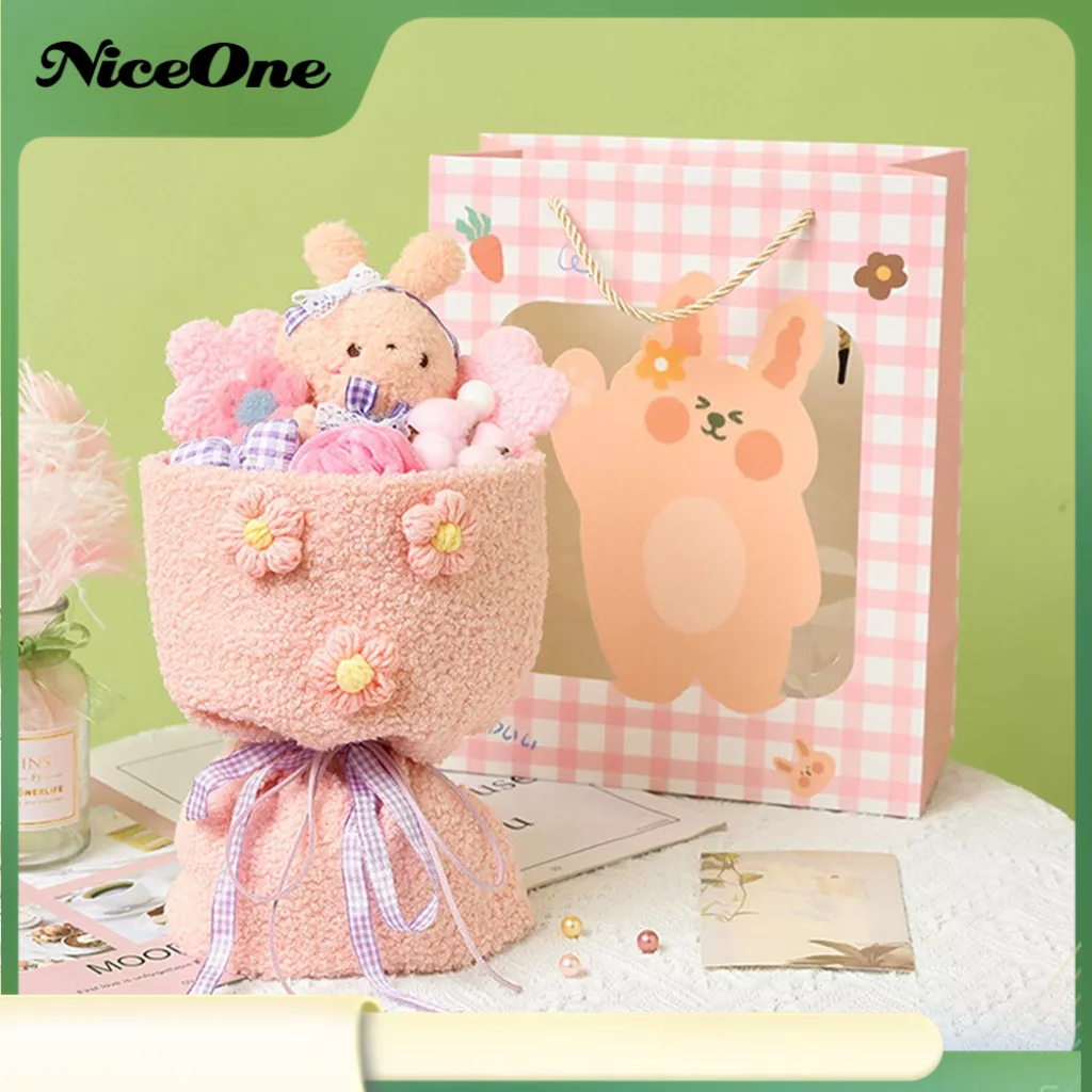 NiceOne  Bó hoa sang trọng cho giáo viên nữ Chi tiết tinh tế Mềm mại thoải mái hoạt hình búp bê