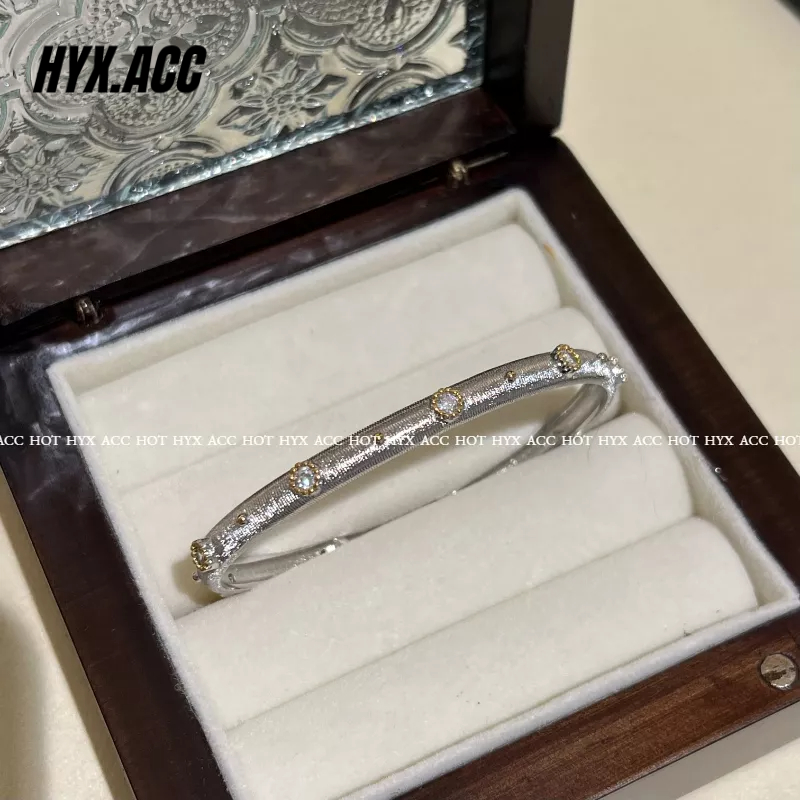 Vòng Tay HợP Kim DạNg Hở ĐíNh Đá Xinh XắN