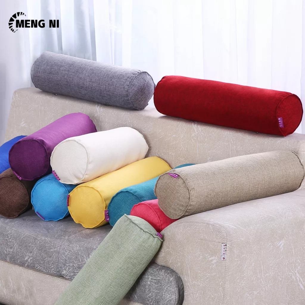 Vỏ Gối sofa Vải Lanh cotton Phong Cách Đơn Giản MENG NI