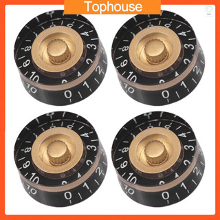 Tophouse Set 4 Núm Vặn Điều Chỉnh Âm Lượng Đàn Guitar Điện EPI/LP
